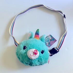NWT Cuddle Barn Enchanted Fanny Pack Llamacorn